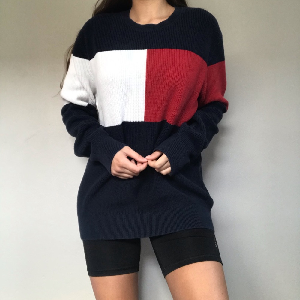 Tommy Hilfiger Knit Colorblock Sweater